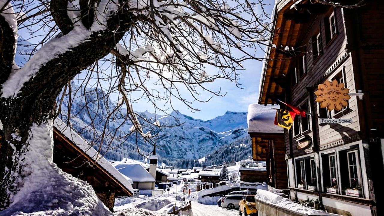 Pension Sonne Adelboden Exteriér fotografie