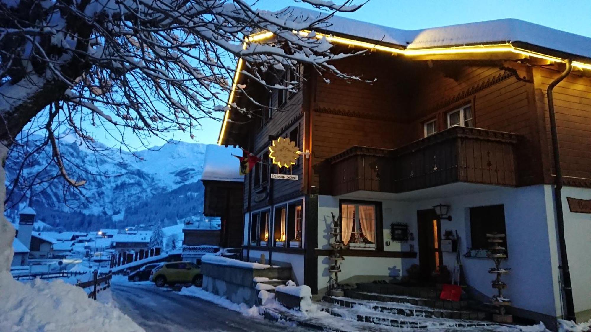 Pension Sonne Adelboden Exteriér fotografie