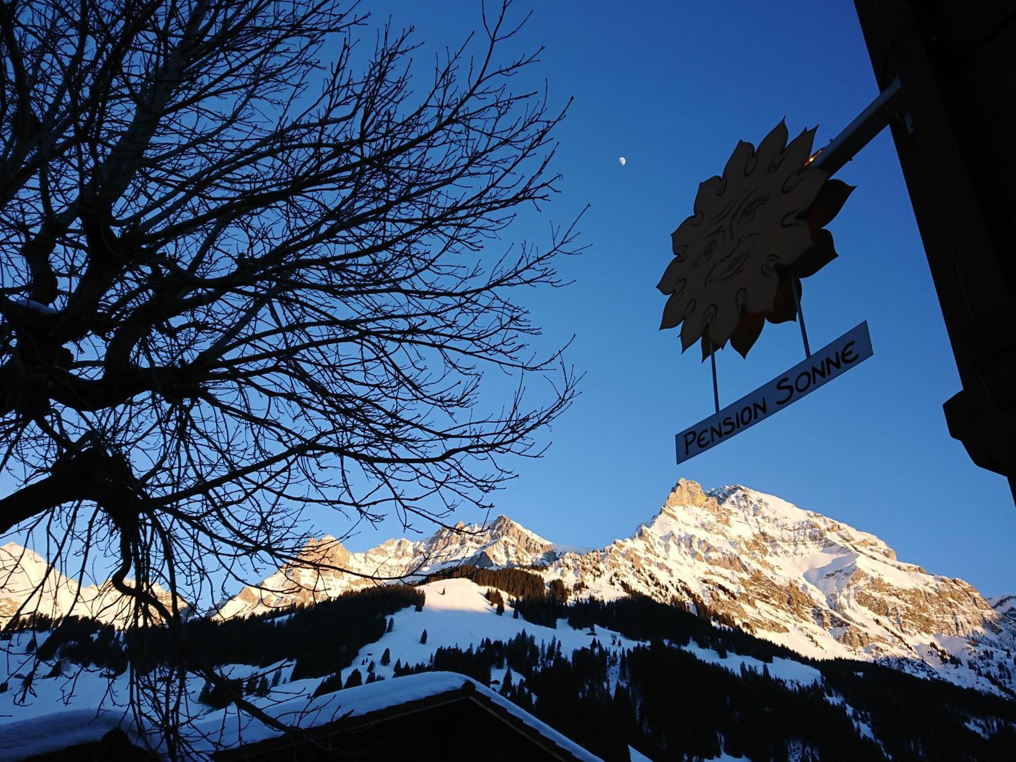 Pension Sonne Adelboden Exteriér fotografie